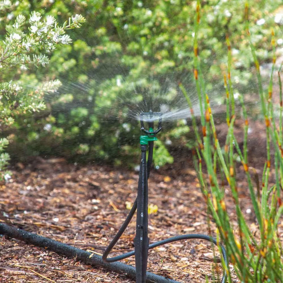 1/2 pulgada. Tubería de goteo de polietileno de 500 pies sistema de rociadores de riego tubería de línea de agua Foto 4 de 4