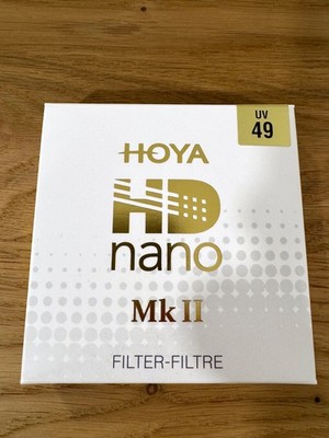 HOYA HD nano Mk II 49mm - UV Filter - NEUWERTIG & UNBENUTZT