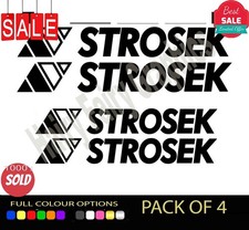 4x Strosek Vinyl Sticker Decal Car Window Bumper Race Livery Mod Graphics 4x Strosek Vinyl Sticker Decal Car Window Bumper Race Livery Mod Graphics