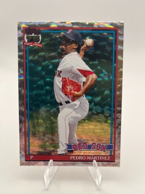 2026 Topps 1991 Baseball Pedro Martinez #T91-75 Crackleboard Foil Boston Red Sox