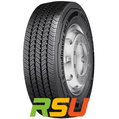 2x Continental Conti Scandinavia HS3 M+S 3PMSF 285/70 R19.5 146/144M Winterre...