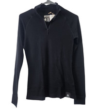 Mountain Warehouse Womens Sz 6 Merino Wool Base Layer Top Long Sleeve Pullover