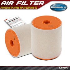 2x Air Filter for Audi A6 C7 A7 A8 D4 RS6 RS7 S8 2013-2018 4.0 4G0133843L New