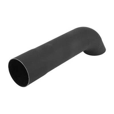  ID Inlet Turn Down Exhaust Tip T304 Stainless Steel Surface Blasting 2.01''