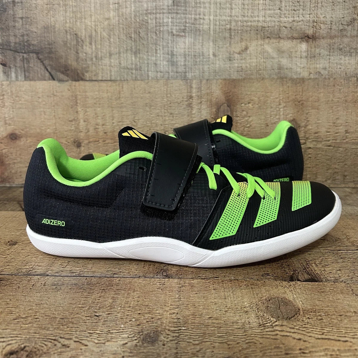 Adidas Adizero Discus Hammer Black Throwing Shoes GY8413 Mens 7.5