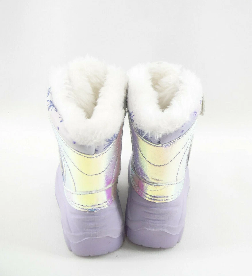 Disney замороженный II ребенка ясельного возраста девочки термолит зимние ботинки размер 5 светящаяся подошва - Изображение 4 из 4