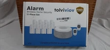 Tolviviov V1.0 Alarm 11piece System for Home Security Door Window Alarm Security