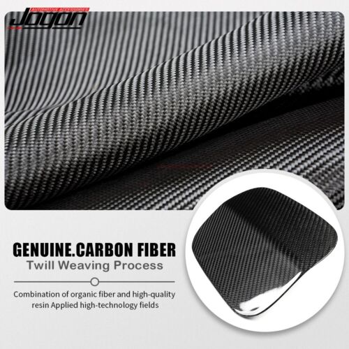 Dry Carbon Car Fuel Tank Cap Panel For Hyundai Kona N 2021-2022 Petrol Door Trim - Picture 14 of 15