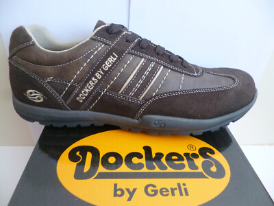 Dockers Sneakers Sportivi Da Uomo Scarpe In Pelle Marrone 54HT001