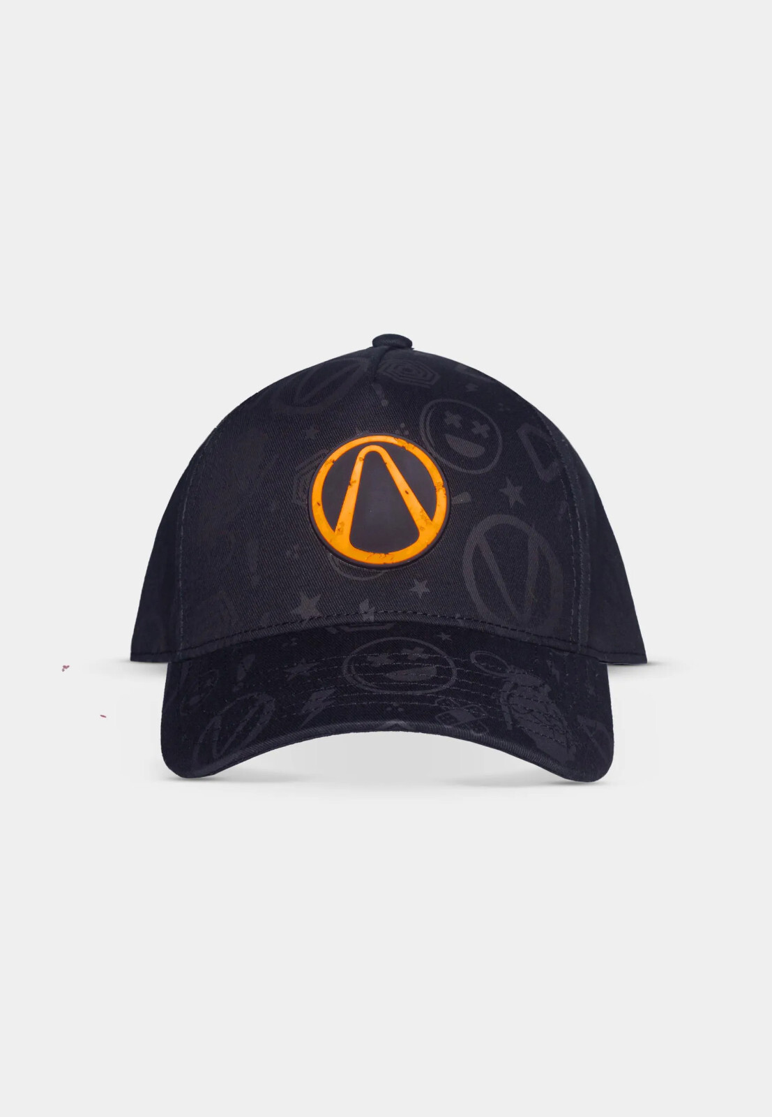 OFFICIAL BORDERLANDS SYMBOL BLACK PRINT STRAPBACK BASEBALL CAP