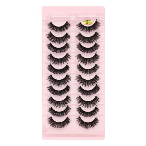 3D Nerz Wimpern natürliche weiche Wimpern dramatische falsche Wimpern Faux Cils Make-ups - Bild 23 von 23