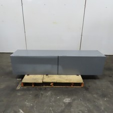 Office Cubicle Wall Mount 2 Door Overhead Storage Cabinet 72" x 16" x 16"