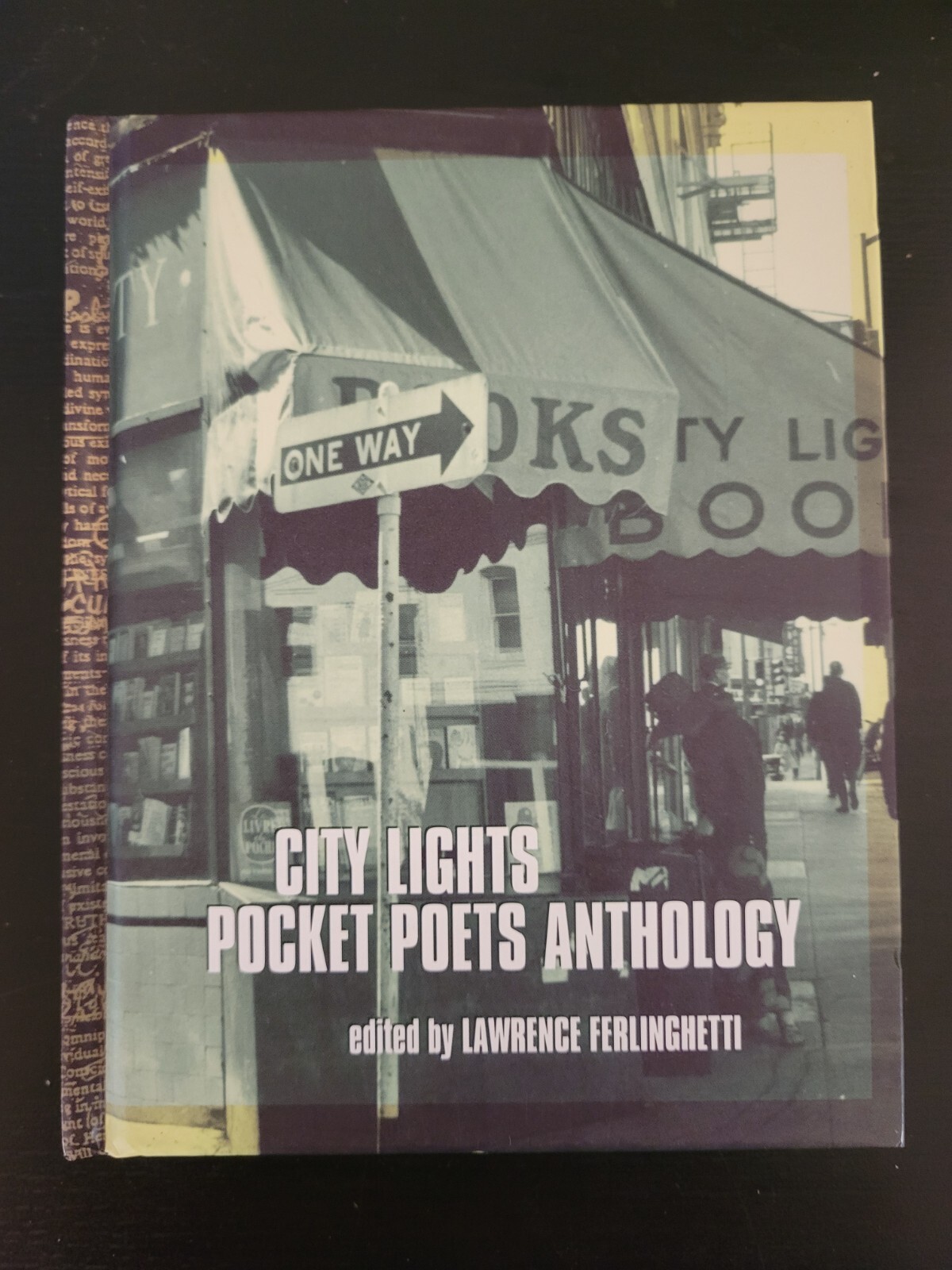 City Lights Pocket Poets Anthology by Lawrence Ferlinghetti (1997, Hardcover)