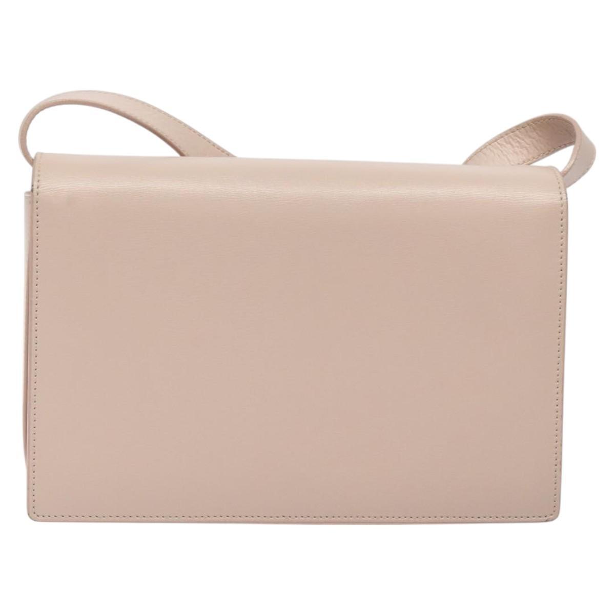 Borsa a tracolla SAINT LAURENT Bellecious pelle scamosciata rosa originale sw424