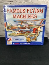 New & Sealed Puzzle 650 Pieces Famous Flying Machines