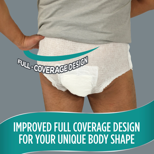 Assurance Men's Incontinence Underwear, Small / Medium, Maximum Absorbency, 72Ct - Picture 2 of 6