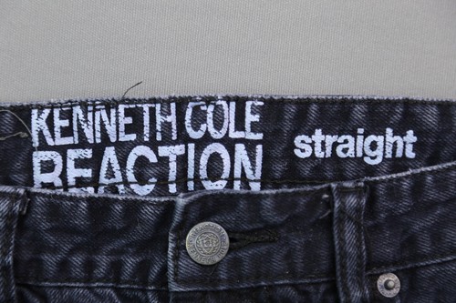 Pantalones de mezclilla para hombre Kenneth Cole Reaction rectos Foshn envejecidos talla 33x30 (MSR 33x29) - Imagen 3 de 11