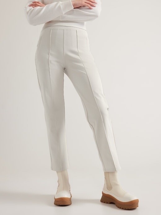 ATHLETA Headlands Hybrid Pant 16 ( XL ) Birch Grey #467186