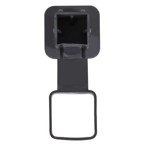 2" Black Rubber Hitch Receiver Cover Tow Trailer Tube Plug Cap 4-Way Flat Insert - Picture 5 of 9