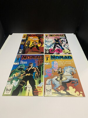 1990 Marvel Comics Nomad 1-4 Complete Set 1 2 3 4 Captain America