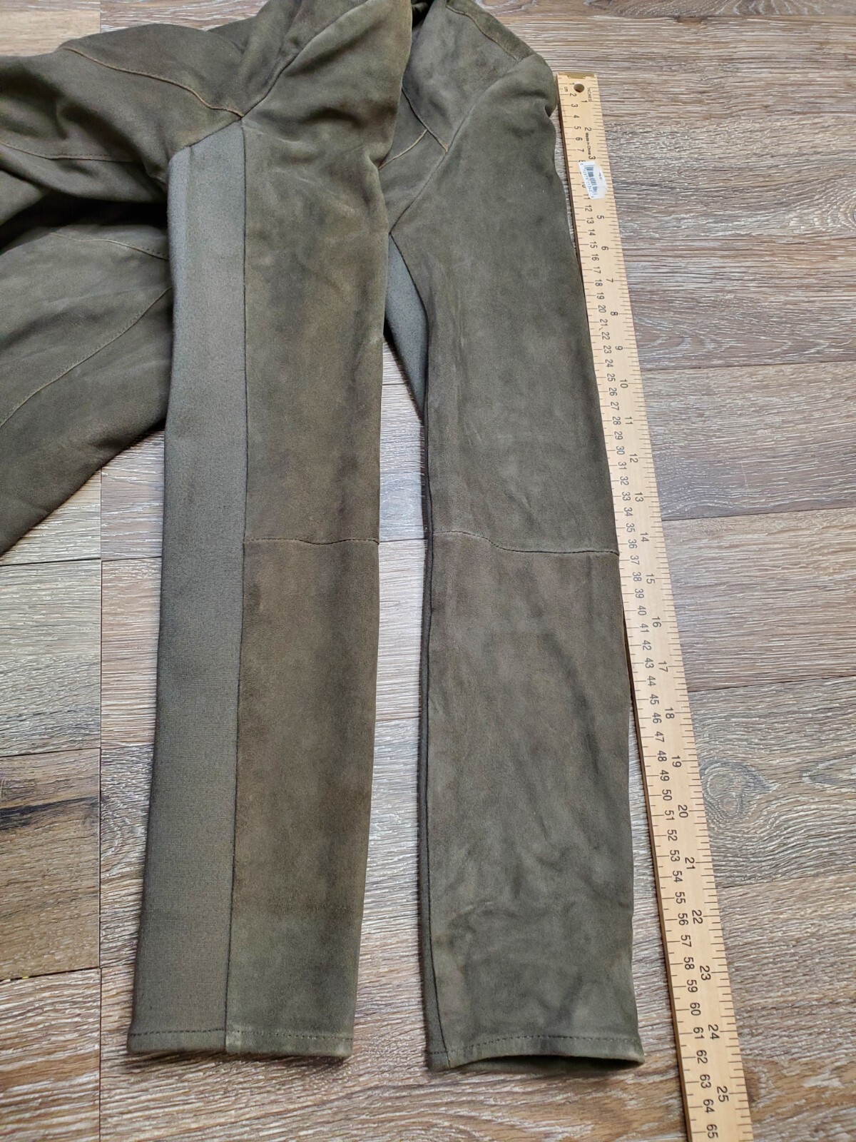 Lamarque Drape Front Leather Suede Jacket Brown W… - image 8