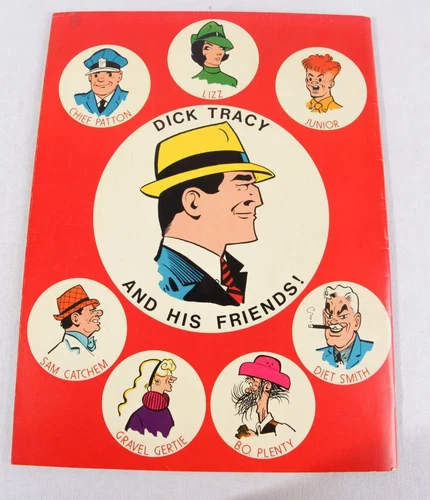 Dick Tracy, Oversized Treasury Comic Vol. 4 #C-40, 1975, 7.5 Very Fine- - 第 3/4 張圖片