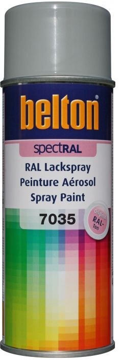 Vernice Spray Lucido Grigio Ral 7035 Belton Spectral Molto Resistente