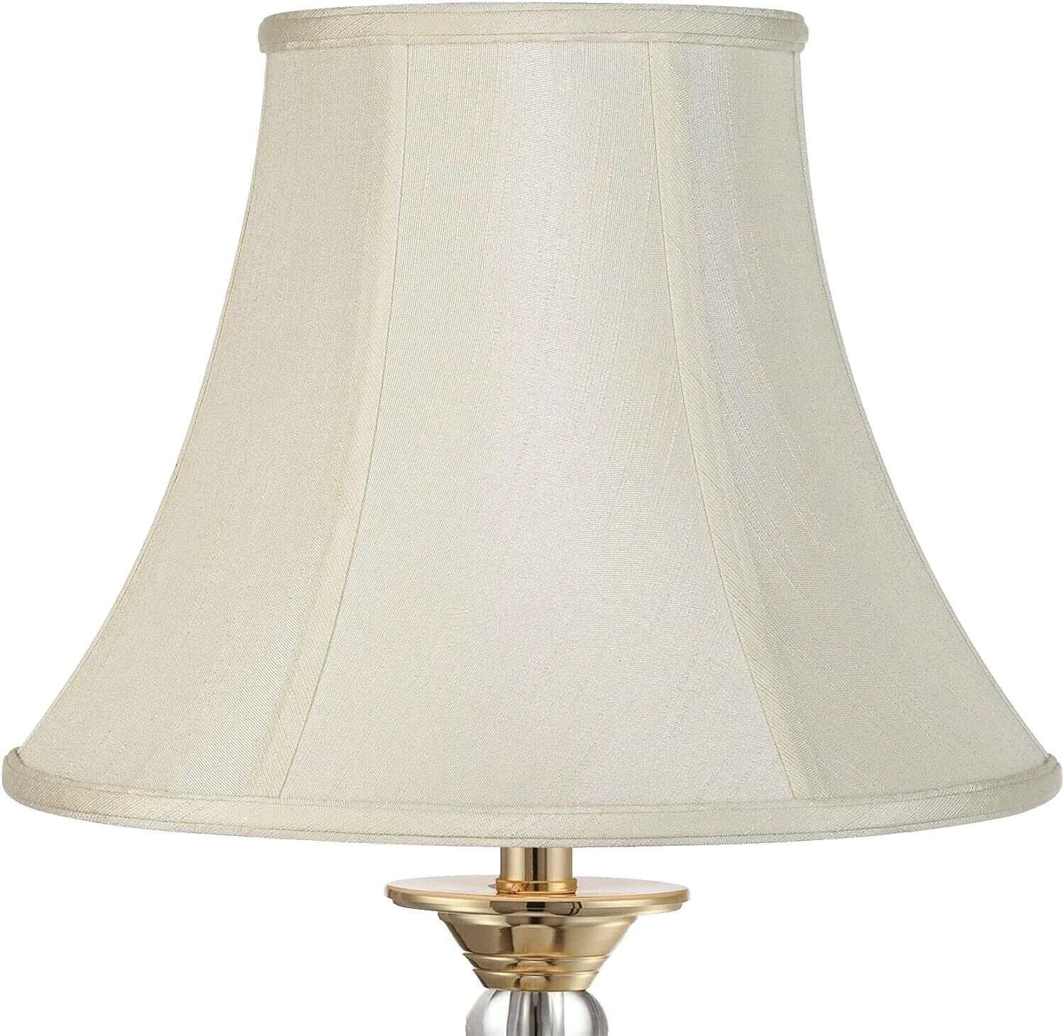 Tonos bronce blanco lámpara tradicional