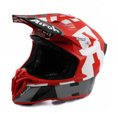 Airoh Twist 2.0 Rahmen Unisex Erwachsene Offroad Motorrad Motocross ATV Quad Helm