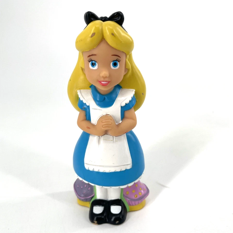 Disney Baño Apretar Juguetes Lote de 5 Vinilos Pinocho Aladdin Alice Peter Pan Dopey Foto 4 de 4