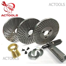Indexing Plate Set Dividing Plates Set For Rotary Tables HV4 And HV6 ACTOOLS
