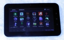 CnM Touchpad 7 inch 1.6GHz Dual Core Tablet in used condition  BLACK  