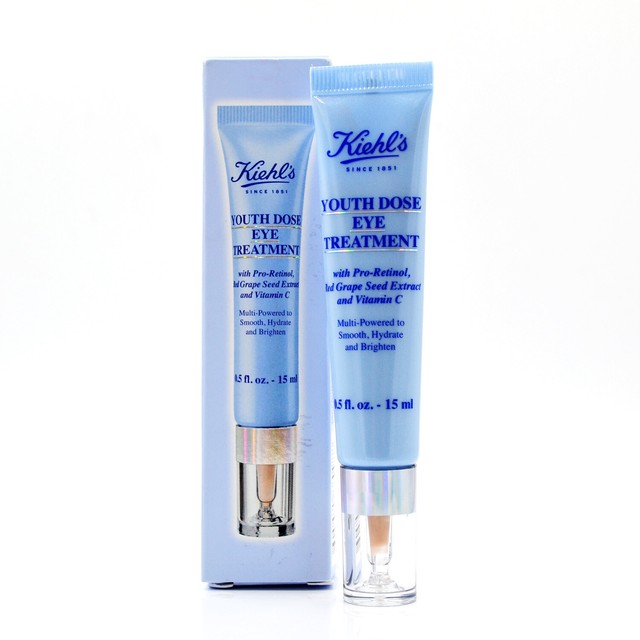 Kiehl's Youth Dose Eye Treatment Smooth Hydrate & Brighten 0.5 Oz / 15