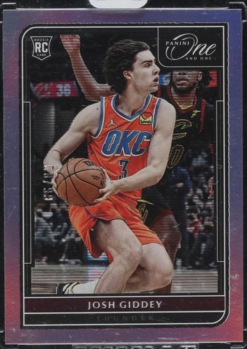 Josh Giddey RC auto /99シリ 2021 Panini One and One RC Auto #JGD /99 JOSH GIDDEY PSA 9 | eBay
