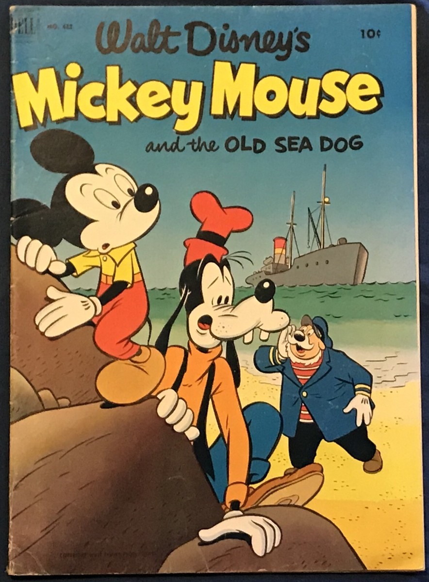 Mickey Mouse F.C. #411 Aug 1952 Walt Disney's Mickey Mouse