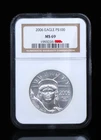 NGC 2006 .9995 Platinum 1oz American Eagle Liberty $100 MS69 Coin