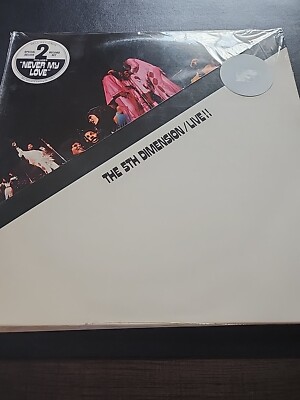 The 5th Dimension   Live!! - Sealed Vinyl LP Funk Soul Disco Never My Love 1971