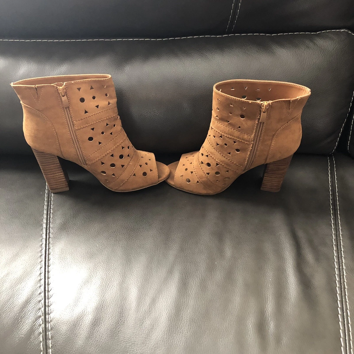 Torrid peep hotsell toe booties