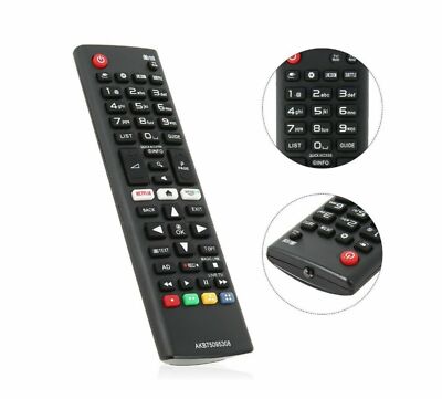 ERSATZ FERNBEDIENUNG LG TV AKB75095308 SMART TV LED 3D HDTV NETFLIX TASTE