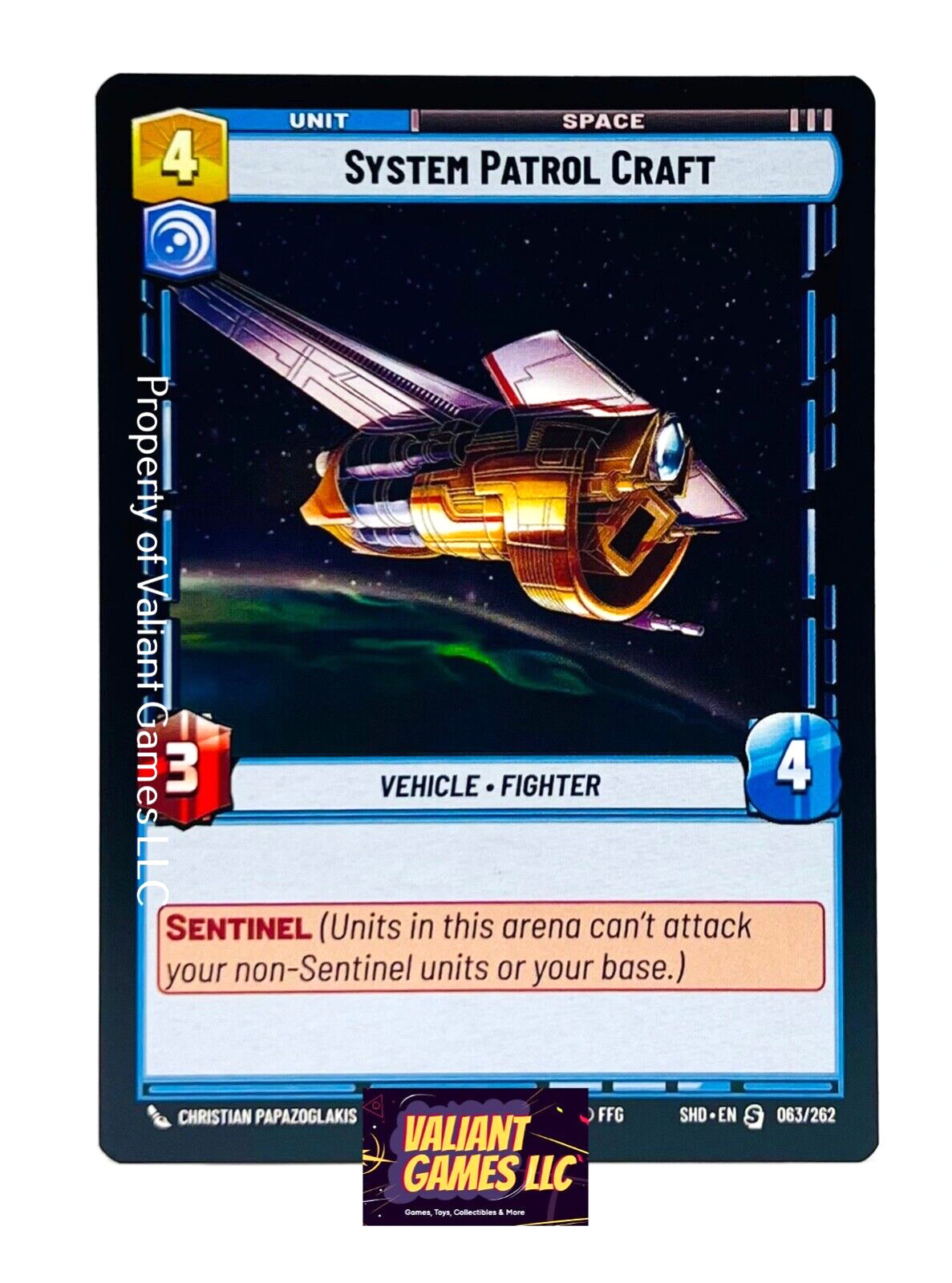 Star Wars Unlimited System Patrol Craft #63 Shadows of the Galaxy