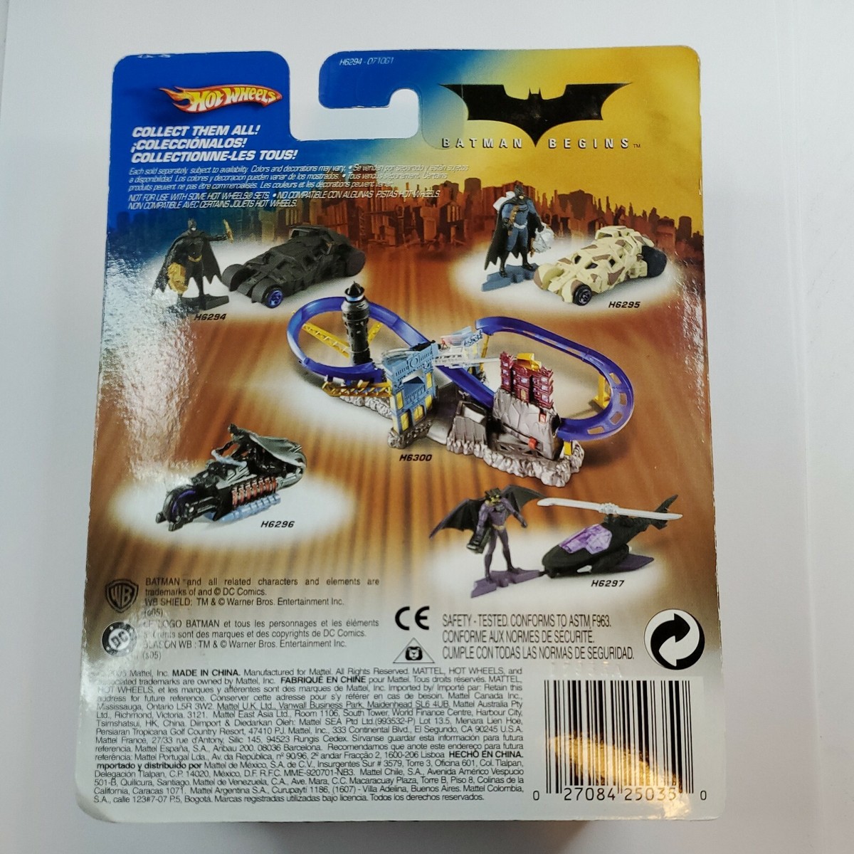 Hot Wheels Batman Begins 2005 SDCC Comic Con Excl. Silver 1