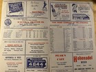 1946 Program/Scorecard Cleveland Indians Vs Philadelphia Athletics Great Conditi — photo 4
