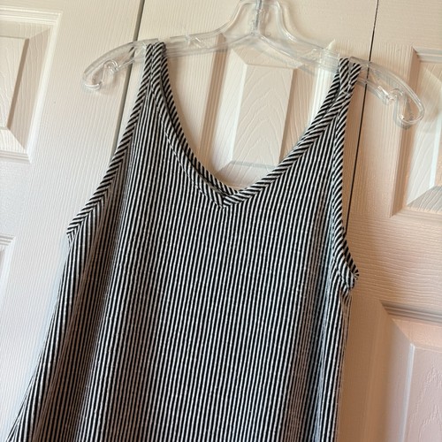 Wandering Dreams Striped Dress Sleeveless V Neck Womens Size S - SOLD AS IS - Picture 2 of 6