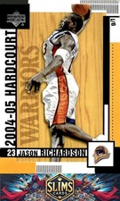 2004-05 Upper Deck Hardcourt Golden State Warriors Jason Richardson #26