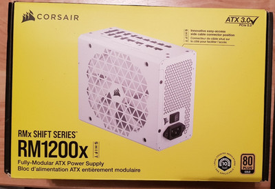 CORSAIR RMx SHIFT 1200W 80 Plus Gold PC-Netzteil-weiß - neuwertig/nicht gelaufen