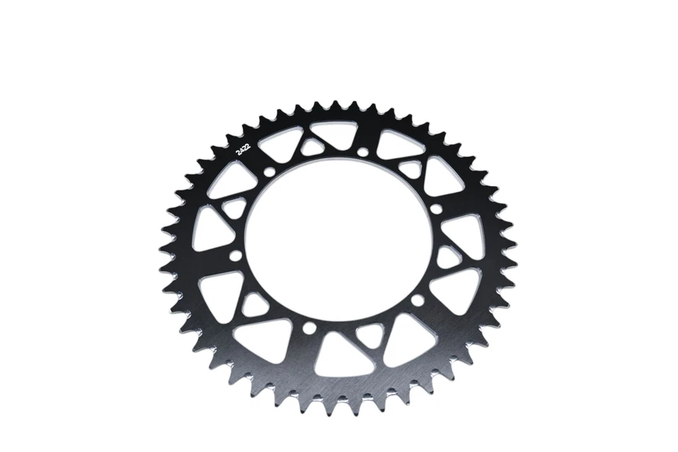 Piñón trasero de aluminio Fly Racing 255-242249BK, 2422-49 Kawasaki 49T nuevo de stock Foto 2 de 3