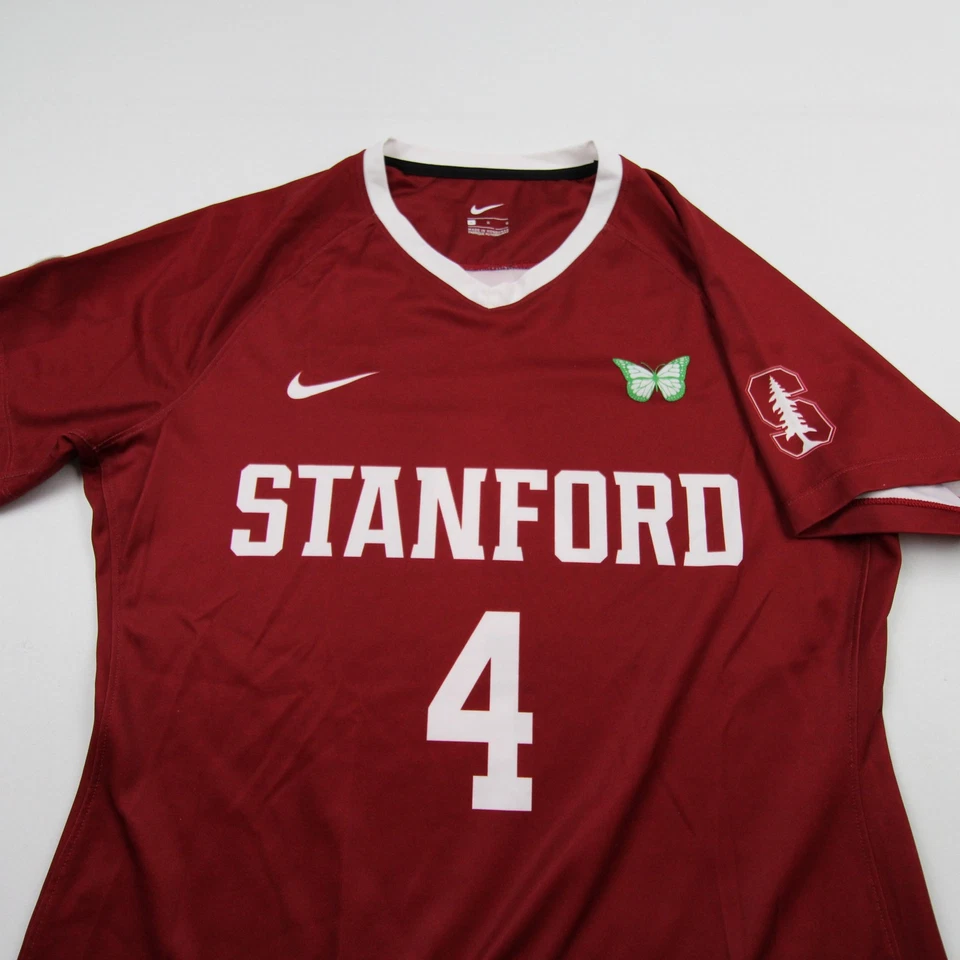 Stanford Cardinal Nike Game Jersey - Soccer Women's Crimson Used - Image 3 of 4