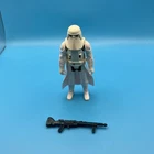 VTG Star Wars Snowtrooper 3.75" Action Figure w/Gun & Cape 1980 Kenner Hong Kong