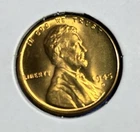 ** 1945-D  CH BU RED LINCOLN CENT