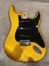 Rare Fender FSR Satin Blaze Gold Part Loaded Body/Tonerider City Limits Pickups
